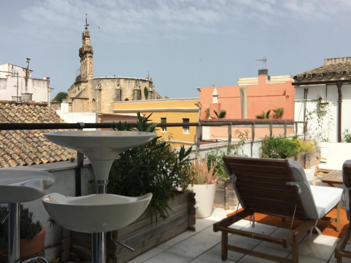 Casa Palacio En Jerez De La Frontera Con Piscina Privada Buitenkant foto