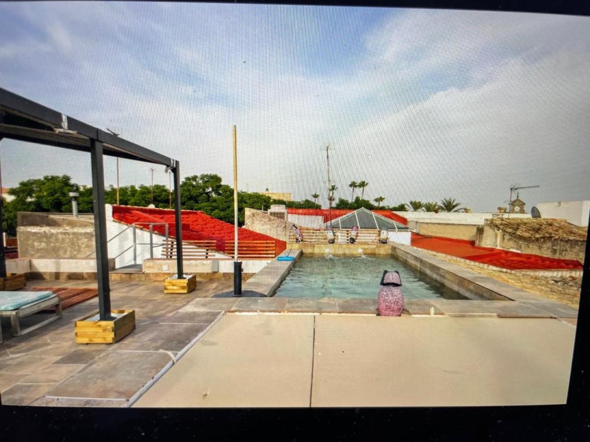 Casa Palacio En Jerez De La Frontera Con Piscina Privada Buitenkant foto